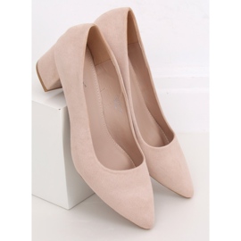 Lågklackade pumps beige CC210P Beige 1