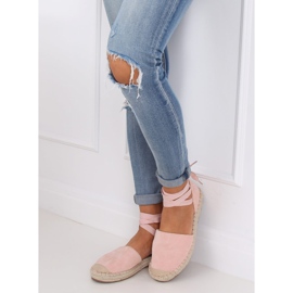 Rosa espadriller för kvinnor LL-230P Rosa 2