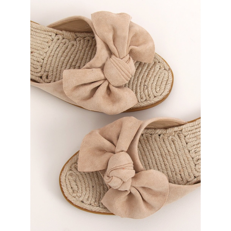 Beige espadrilles beige tofflor dam YT-98 Beige 1
