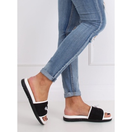 Svarta damas tofflor G-338 Svart 2