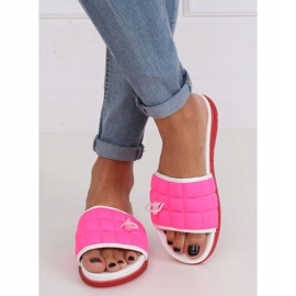 Fuchsia G-338 Fushia tofflor för kvinnor rosa 1