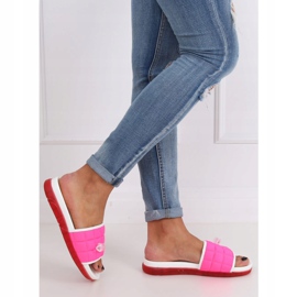 Fuchsia G-338 Fushia tofflor för kvinnor rosa 2