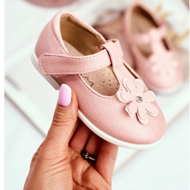 Apawwa Barnens ballerinor på kardborreblomma Rosa Anthrela 2