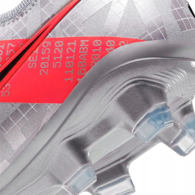 Nike Legend 8 Elite Fg M CW0518-906 fotbollsskor grå silver- 2