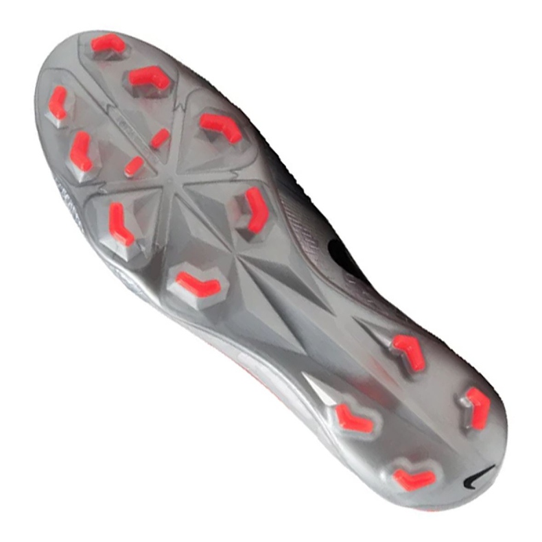 Nike Phantom Vnm Elite Fg M AO7540-906 fotbollsskor grå silver- 2