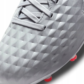 Nike Legend 8 Academy Mg Jr AT5732-906 fotbollsskor mångfärgad silver- 1