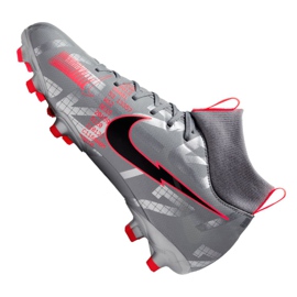 Nike Superfly 7 Academy Mg Jr fotbollsskor AT8120-906 mångfärgad silver- 2