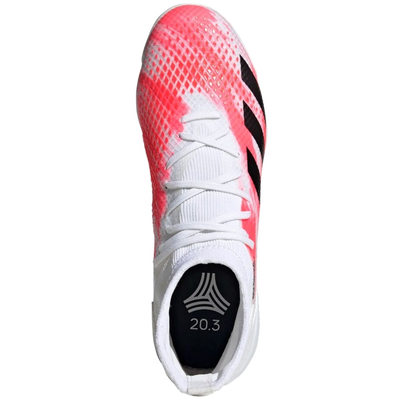 Adidas Predator 20.3 Tf M EG0913 fotbollsskor mångfärgad vit 1