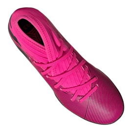 Adidas Nemeziz 19.3 Tf Jr F99944 skor rosa 4