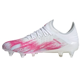 Adidas X 19.1 Sg M EG7143 fotbollsskor mångfärgad vit 1