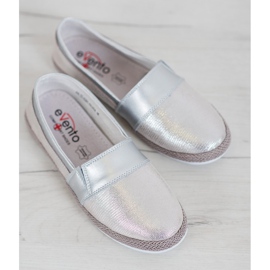 Evento Bekväma Silver Slipons grå 1