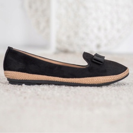 Klassiska herrar med en VINCEZA -rosett svart 1