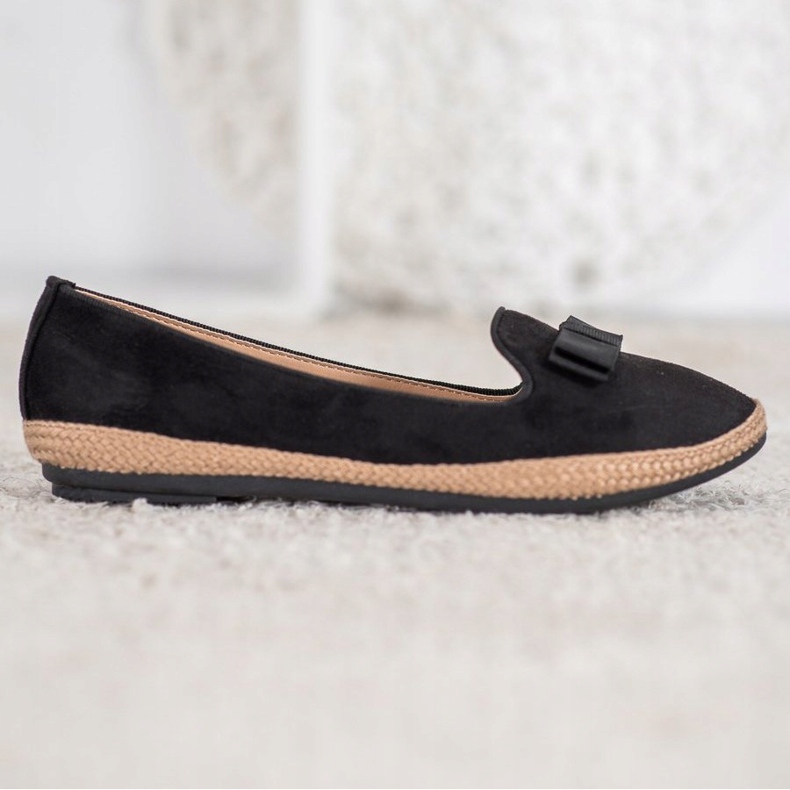 Klassiska herrar med en VINCEZA -rosett svart 1