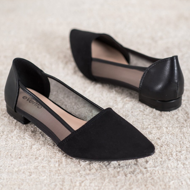 Evento Svarta Ballerinor Med Mesh 2