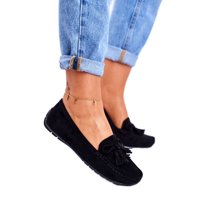 EVE Dam Loafers Mocka 20PB35-2003 Svart Donna Mia 3