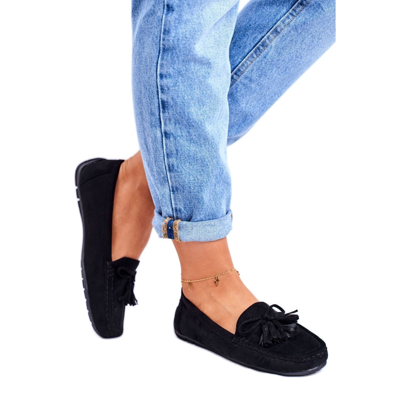 EVE Dam Loafers Mocka 20PB35-2003 Svart Donna Mia 2