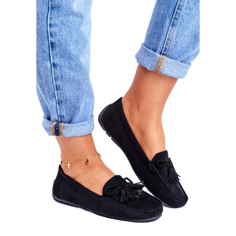 EVE Dam Loafers Mocka 20PB35-2003 Svart Donna Mia 1