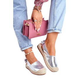 FRJ Silver Contour Espadrilles för kvinnor grå 2