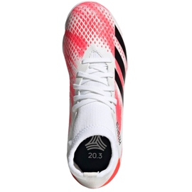 Adidas Predator 20.3 Tf Jr EG0929 fotbollsskor mångfärgad vit 1
