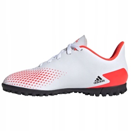Adidas Predator 20.4 FxG Jr EG0933 fotbollsskor mångfärgad vit 2