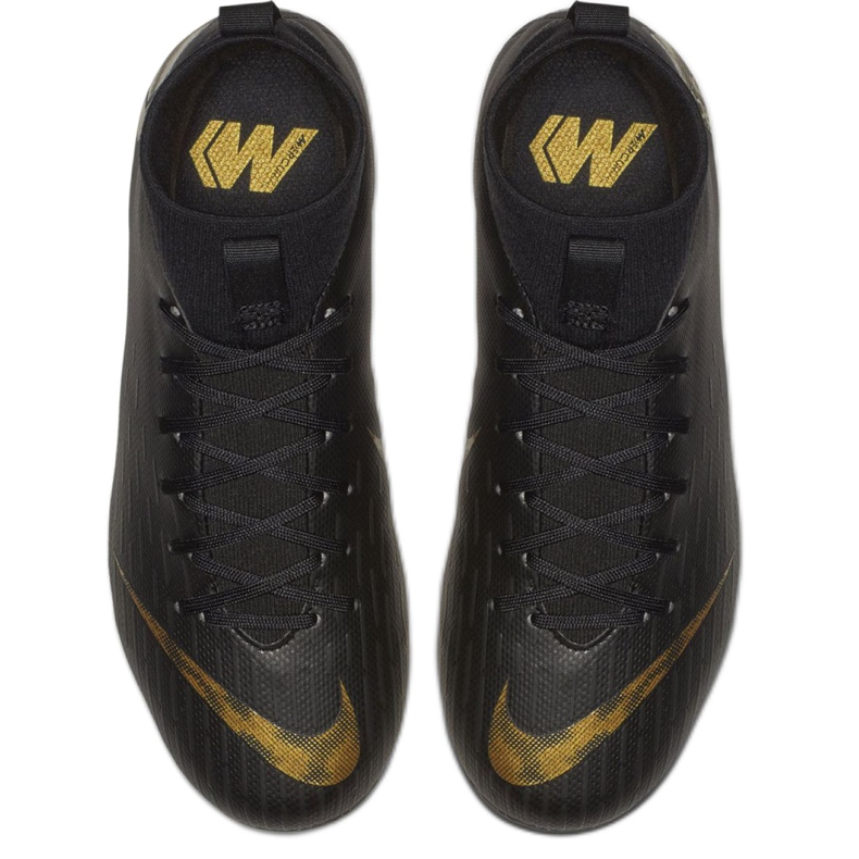 Nike Mercurial Superfly 6 Academy Mg Jr AH7337-077 fotbollsskor svart 2