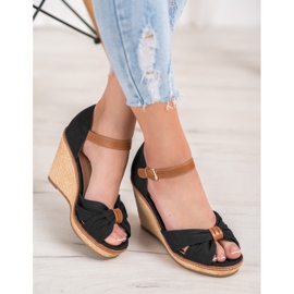 SHELOVET Sandaler med hög klack svart 2