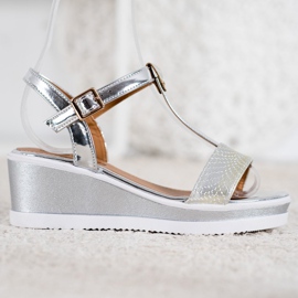 SHELOVET Silverkilar med ekoläder grå 2