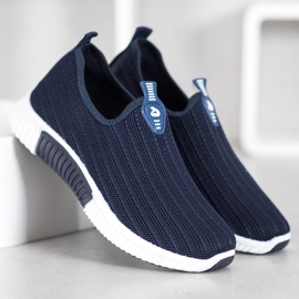 SHELOVET Openwork sportskor blå 2