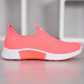 SHELOVET Openwork sportskor rosa 2