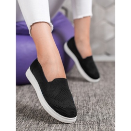 Via Giulia  Slipons på plattformen svart 1