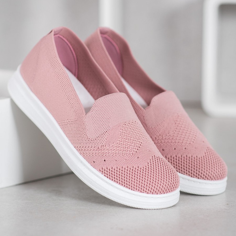 Via Giulia  Slipons på plattformen rosa 2