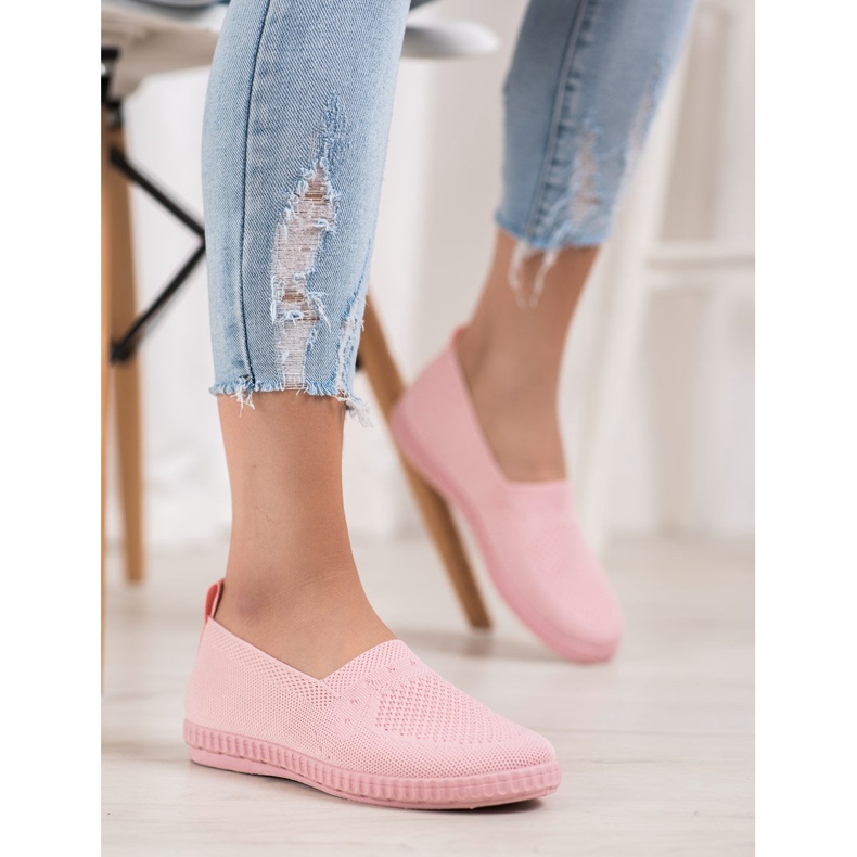Via Giulia  Azur Slip On Sneakers rosa 1
