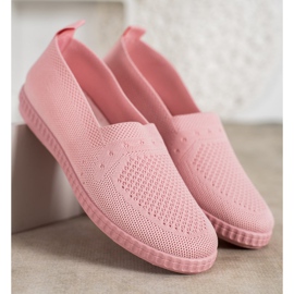 Via Giulia  Azur Slip On Sneakers rosa 2