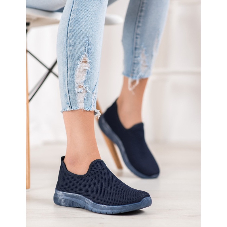 Super Mode Slip-on sportskor marinblå blå 2