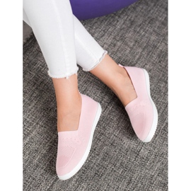 Via Giulia  Rosa Slipons 1