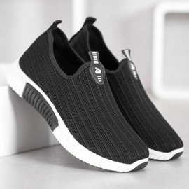 SHELOVET Openwork sportskor svart 2