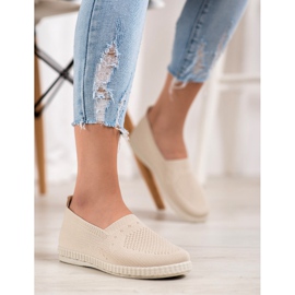 Via Giulia  Openwork Slip On Sneakers brun 2