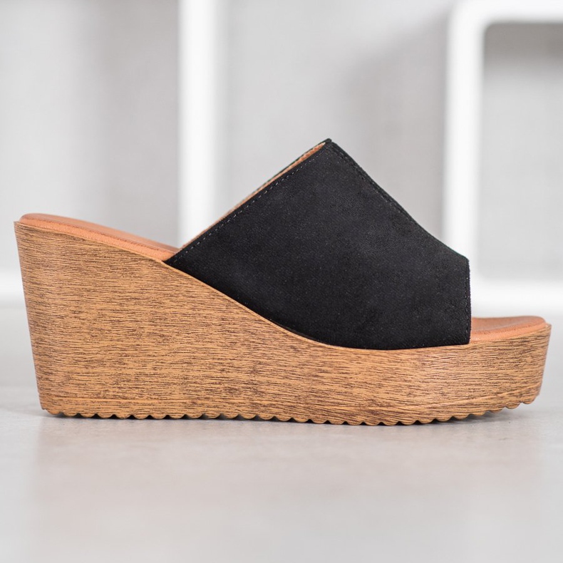 Renda Sandaler med hög klack svart 2