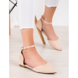 Diamantique Klassiska pumpar med spänne brun 1