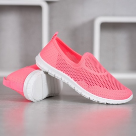 Bona Openwork Slipons rosa 2