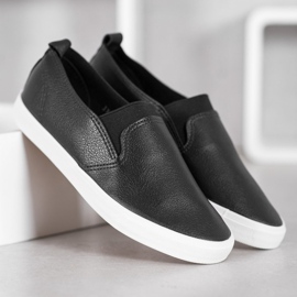 Bona Eco Leather Slipons svart 1