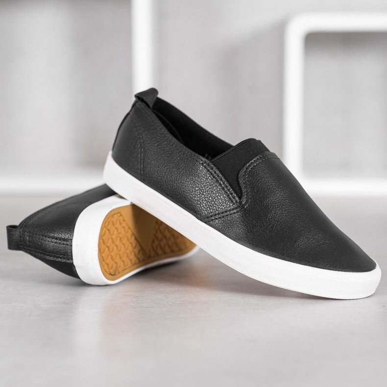 Bona Eco Leather Slipons svart 2