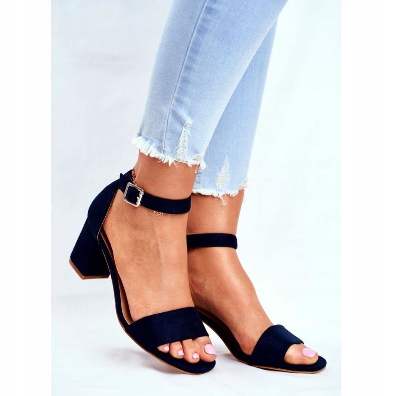 Vinceza Sandaler för mocka för kvinnor Marinblå Mer och mer! 1