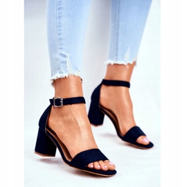 Vinceza Sandaler för mocka för kvinnor Marinblå Mer och mer! 2