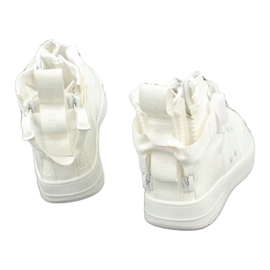 Big Star High Eco-Leather Sneakers Białurówka White vit 3