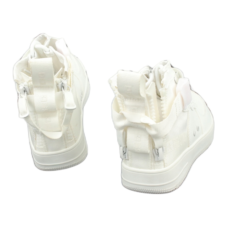 Big Star High Eco-Leather Sneakers Białurówka White vit 3