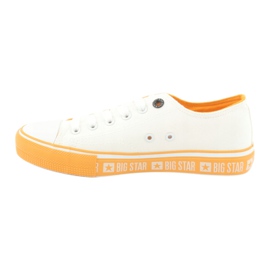 Big Star FF274234 gul sula sneakers, vita 1