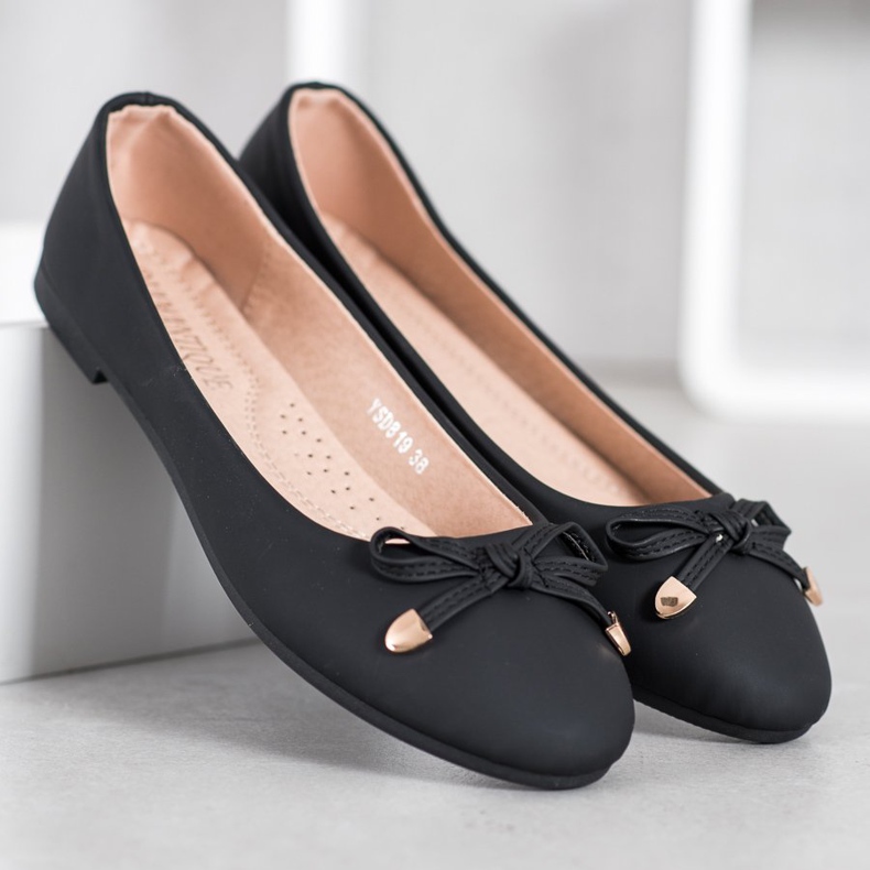 Diamantique Kalsic Black Ballerina svart 1
