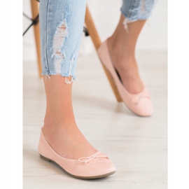 Diamantique Fritidsmocka i mocka mångfärgad rosa 1