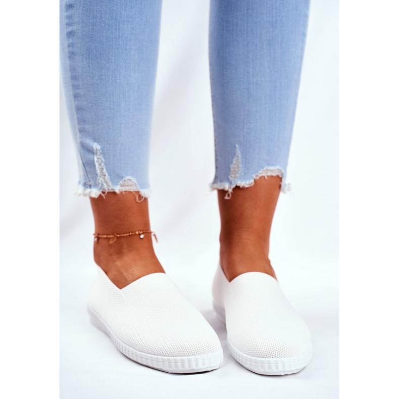 Dam Sneakers Slip-on Sneakers Vit Grigio 2